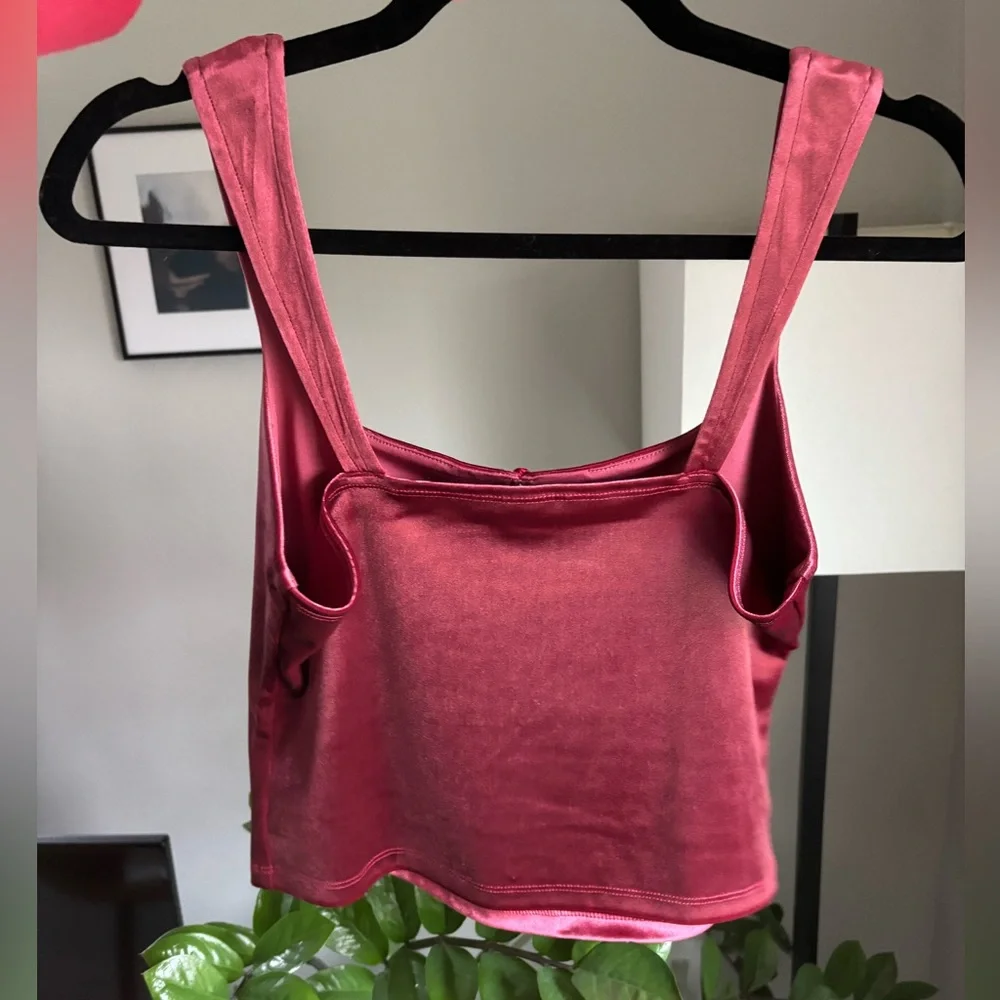 NWOT Women's Velour Tank Top - Wild Fable - Picture 9 of 13